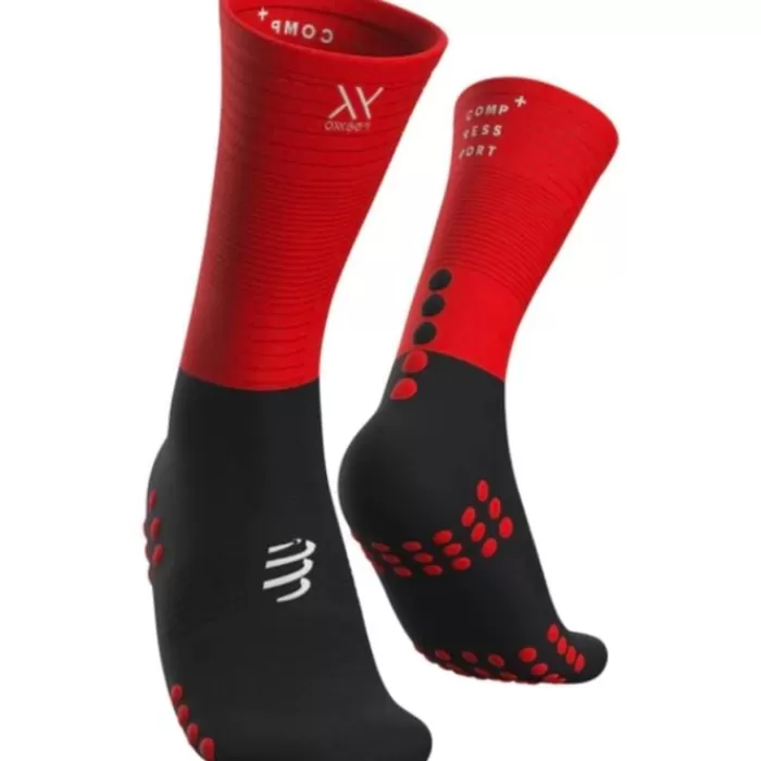 Compressport Mid Compression Socks Negro Clearance