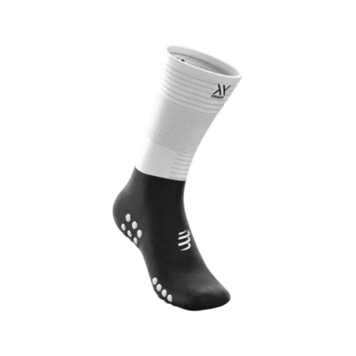 Compressport Mid Compression Socks Blanco Discount