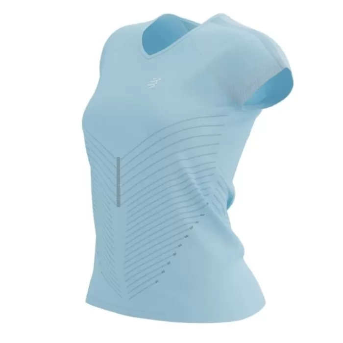 Compressport Performance SS T-shirt Azul Flash Sale