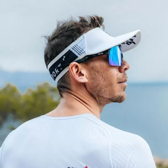 Compressport Visor Ultralight Blanco Hot