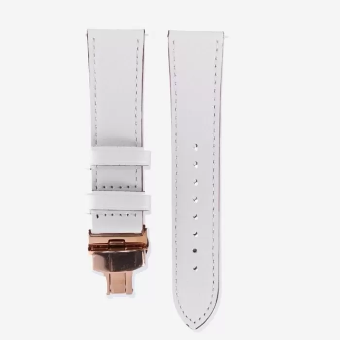 Elevate Watch Band for Forerunner 22mm (Leather) Blanco Online