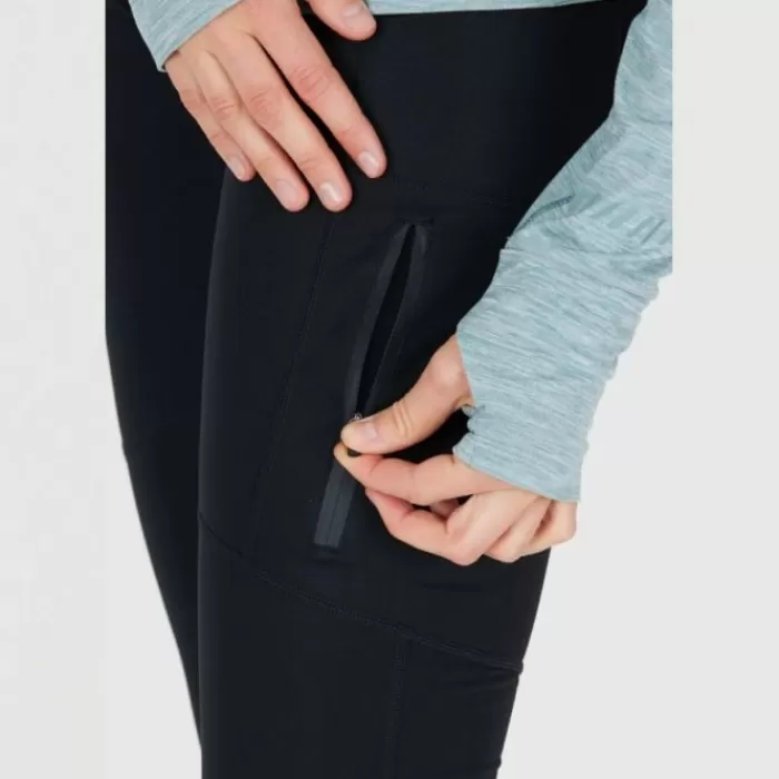 Endurance Elinor Windblock Tights Negro Shop