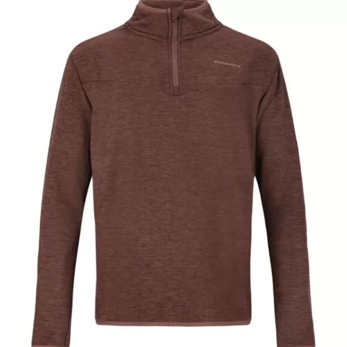 Endurance Ledger Waffle Midlayer Marrón Hot