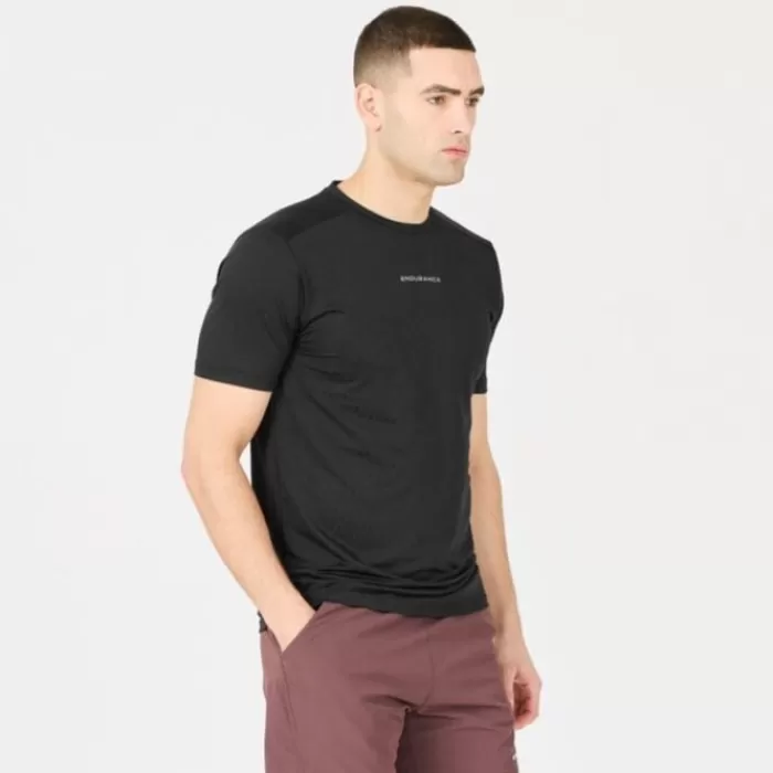 Endurance Loker Short Sleeve Tee Negro Discount