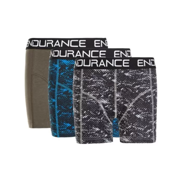 Endurance Olpino Boxer Shorts 3-Pack Azul Cheap