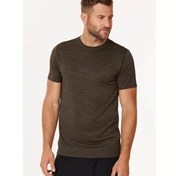 Endurance Portofino S/S performance Tee Marrón Discount