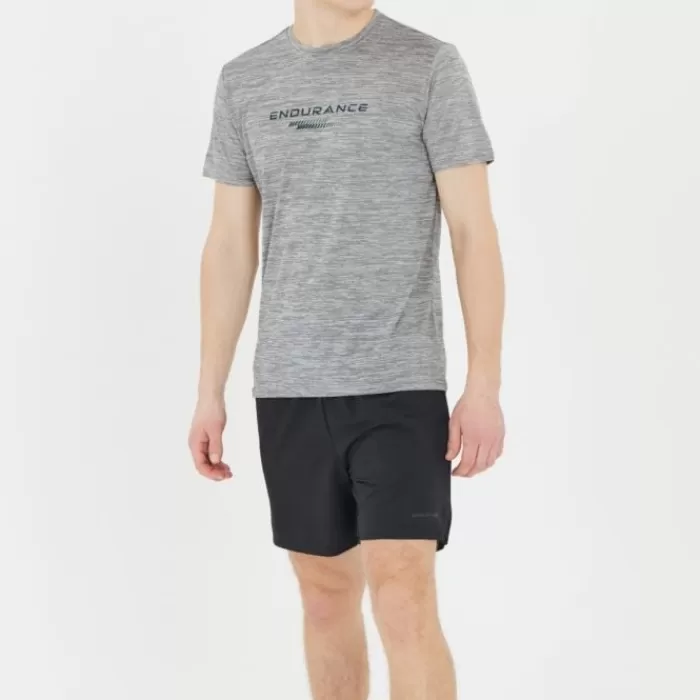 Endurance Portofino S/S performance Tee Gris New