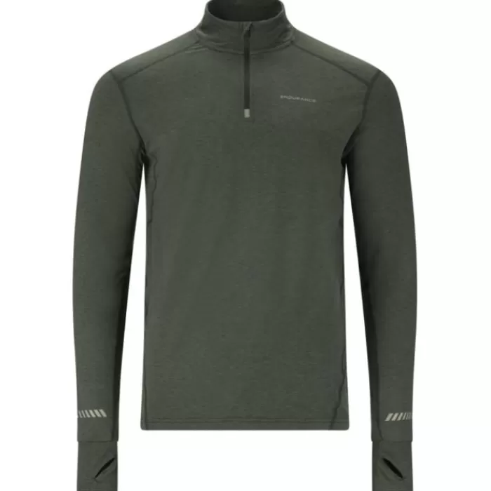 Endurance Tune Melange Midlayer Verde Outlet