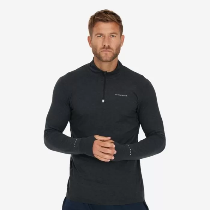 Endurance Tune Melange Midlayer Cheap