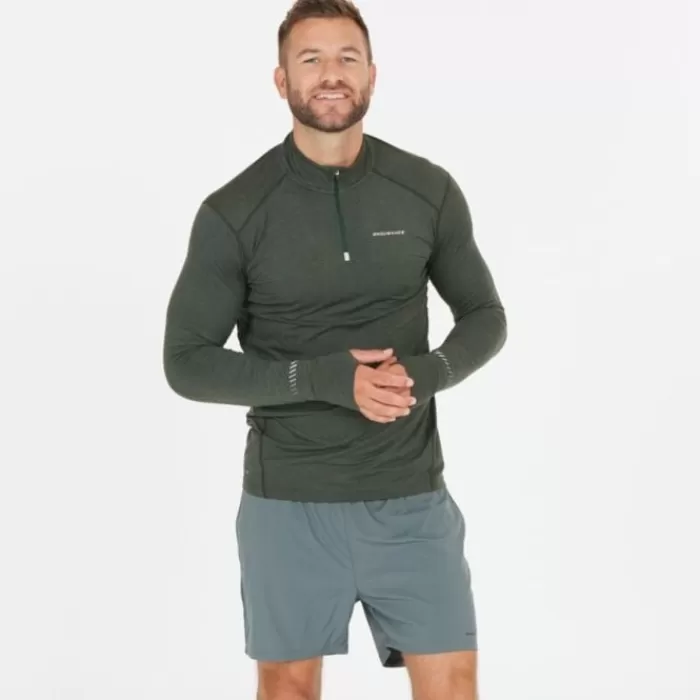 Endurance Tune Melange Midlayer Verde Outlet