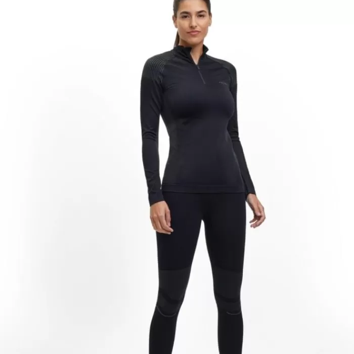 Falke RU Long Sleeve Tee Warm Negro Best Sale
