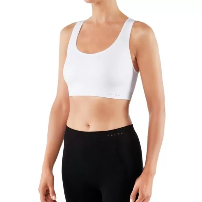 Falke Women's Madison Low Support Sports Bra Blanco Shop