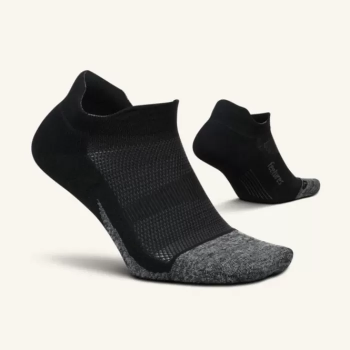 Feetures Elite Light Cushion No Show Tab Negro Fashion