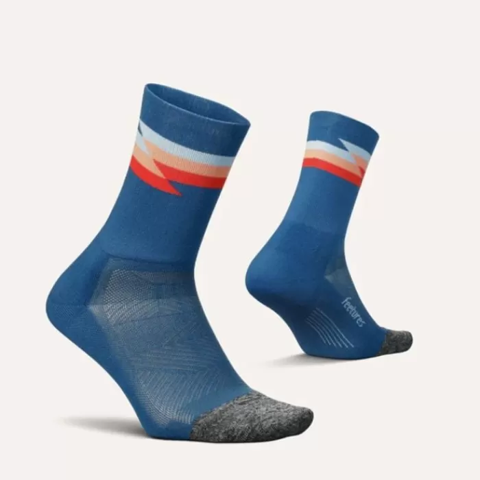 Feetures Elite Ultra Light Mini Crew Azul Hot