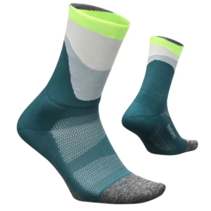 Feetures Elite Ultra Light Mini Crew Verde Best Sale