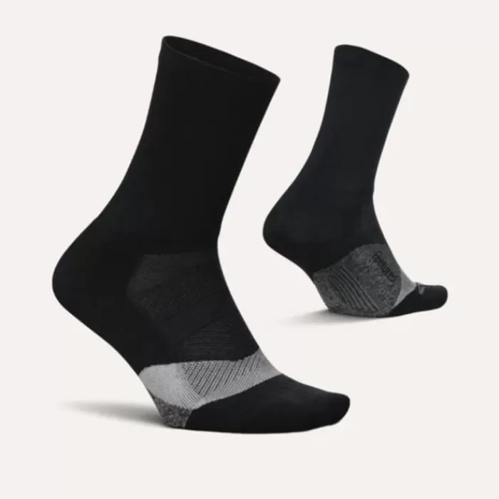 Feetures Elite Ultra Light Mini Crew Negro Hot