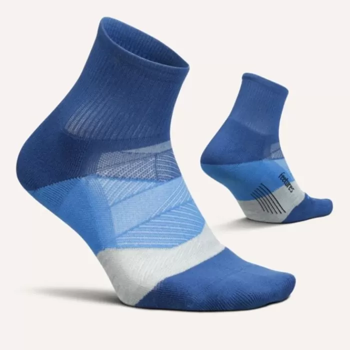 Feetures Elite Ultra Light Quarter Azul Fashion