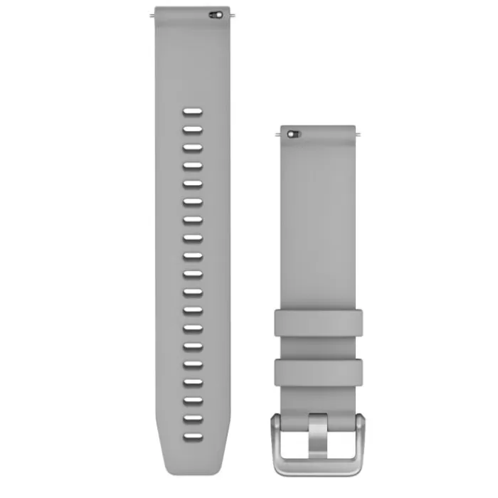 Garmin Quick Release 20 mm Strap (Silicone) Gris Flash Sale