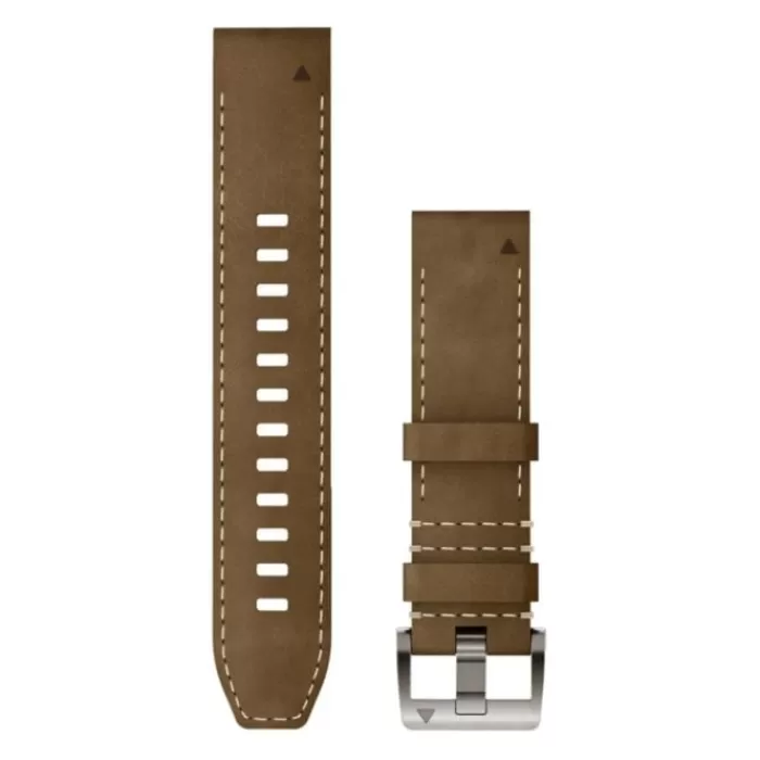 Garmin QuickFit® 22 Strap (Leather/Hybrid) Marrón Fashion