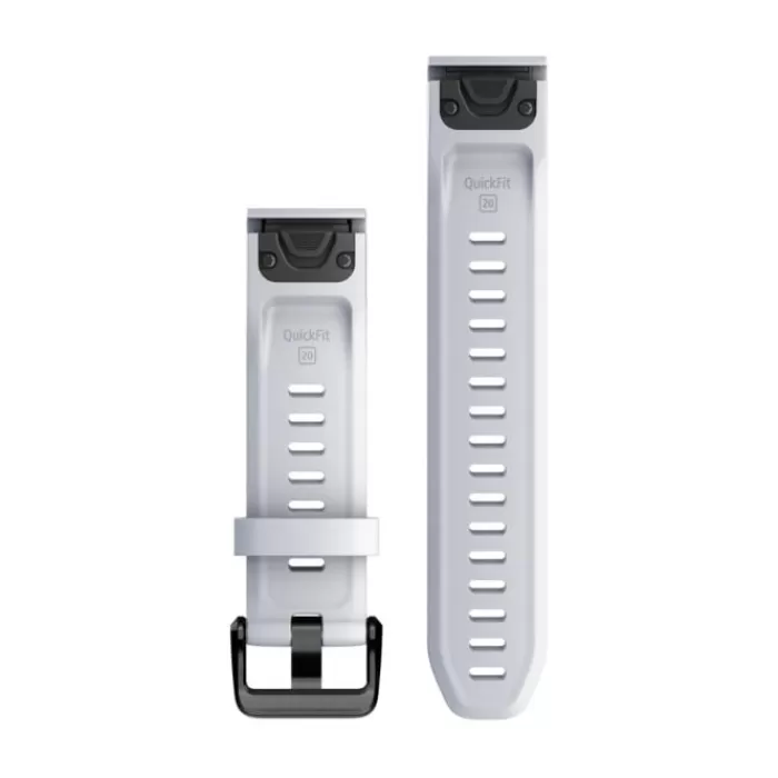 Garmin QuickFit® 20 Strap (Silicone) Blanco Discount