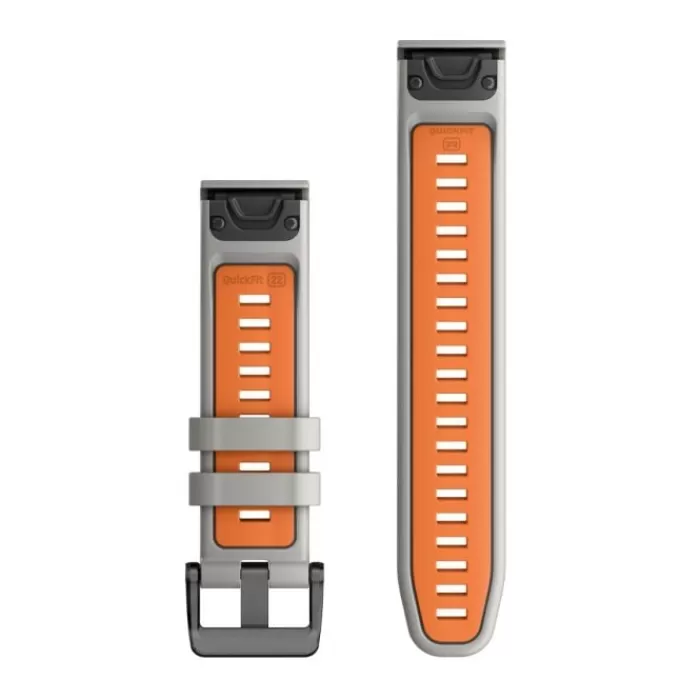 Garmin QuickFit® 22 Strap (Silicone) Gris Cheap