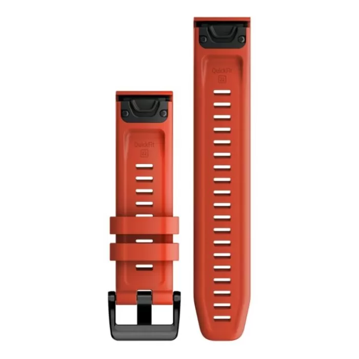 Garmin QuickFit® 22 Strap (Silicone) Rojo New