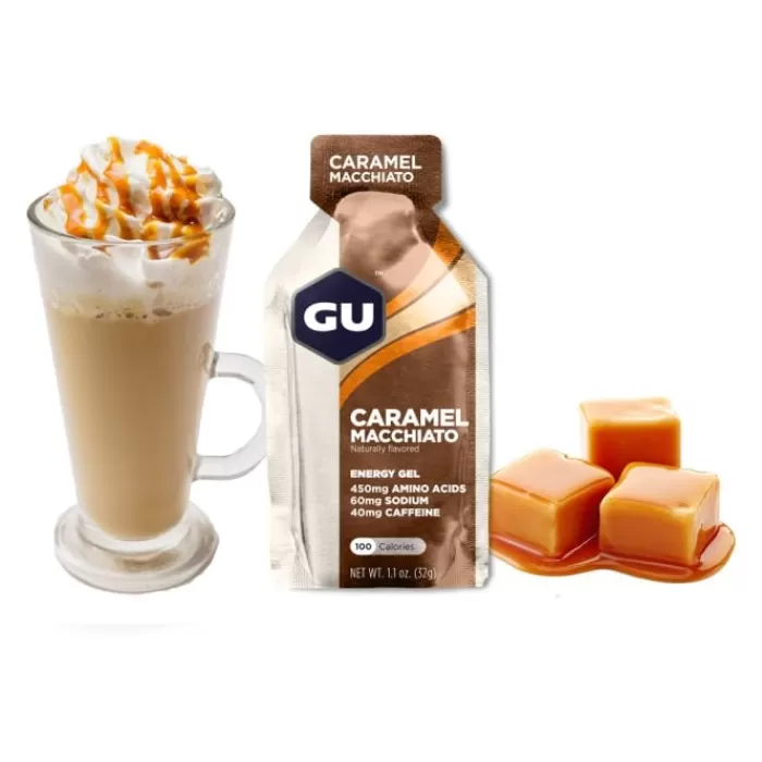 GU Energy Gel Caffeine (Caramel Macchiato) Hot