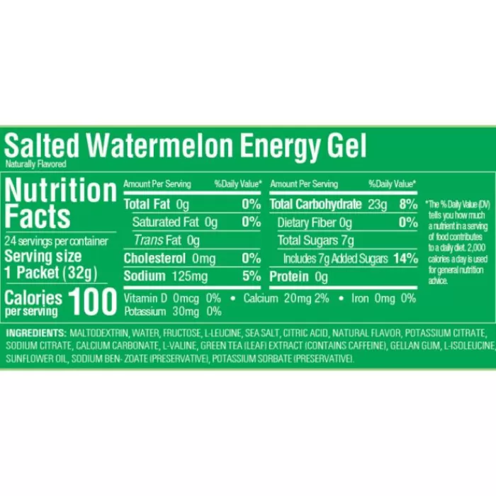 GU Energy Gel Caffeine (Salted Watermelon) Best Sale