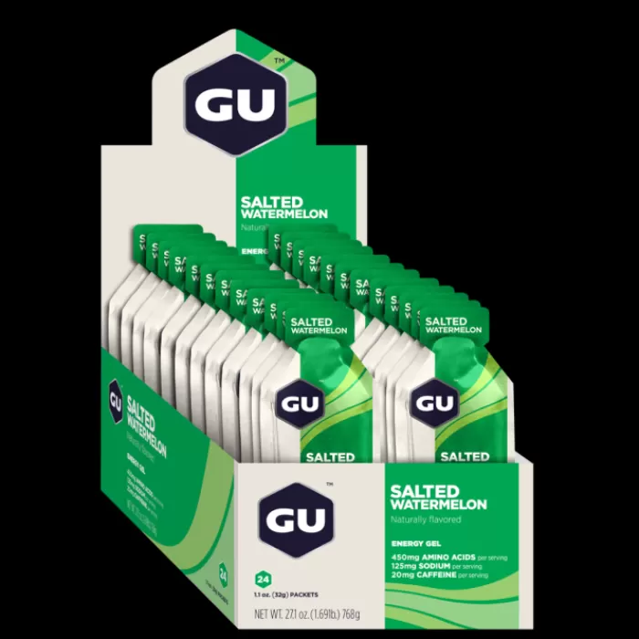 GU Energy Gel Caffeine 24x32g (Salted Watermelon New