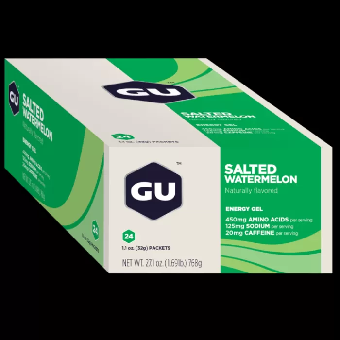 GU Energy Gel Caffeine 24x32g (Salted Watermelon New