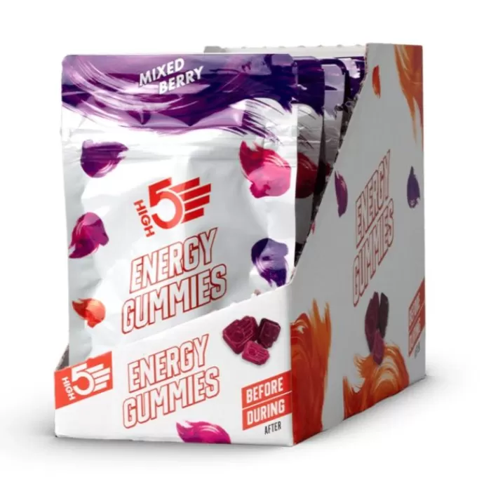 High5 Energy Gummies Berry - Box 10x26g Blanco Clearance