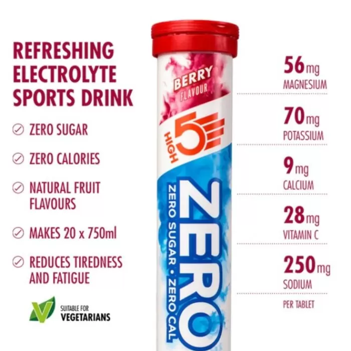 High5 Zero Berry - Box 8x20 Tabs Blanco Best Sale