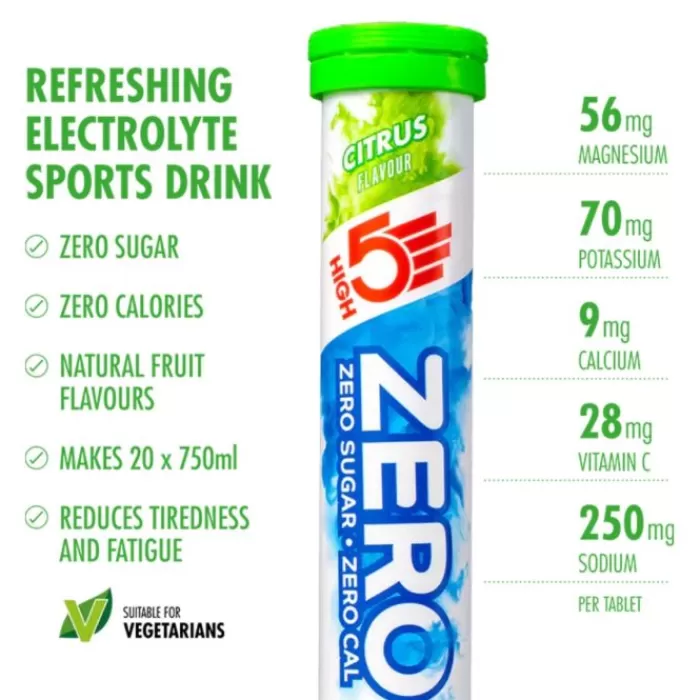 High5 Zero Citrus - Box 8x20 Tabs Blanco Best Sale