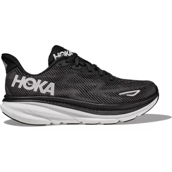 Hoka Clifton 9 Wide Negro Sale