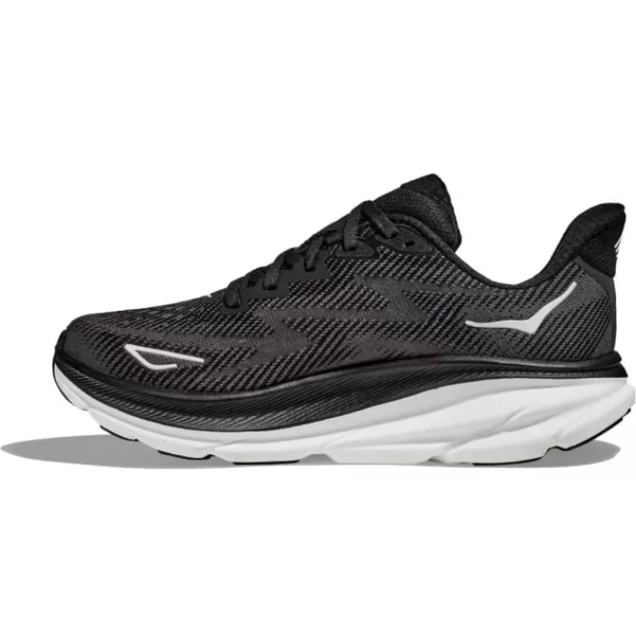 Hoka Clifton 9 Wide Negro Sale