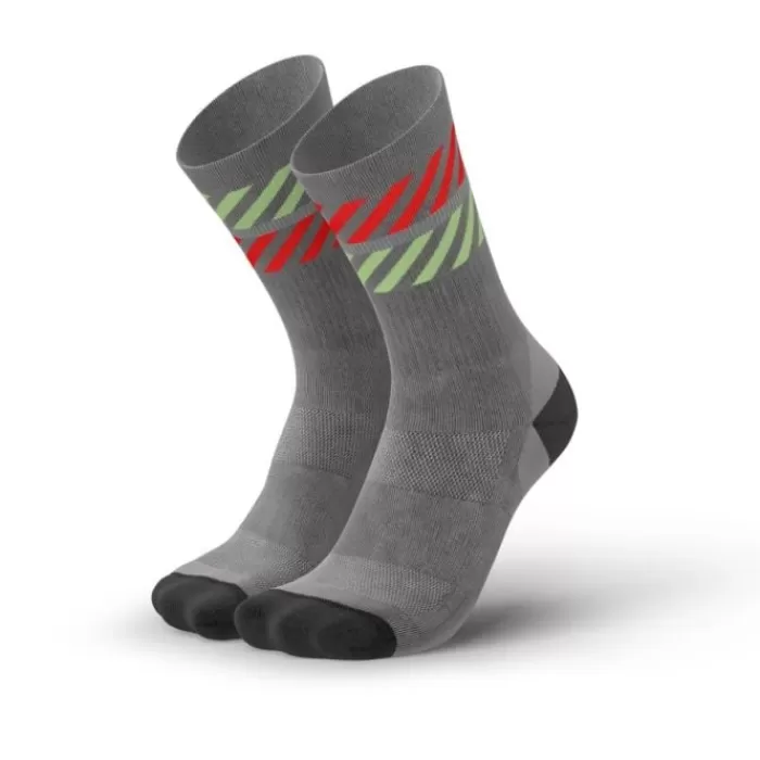 Incylence Merino Light Lanes Socks Gris Flash Sale