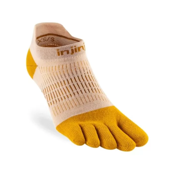 Injinji Run Light Weight No-show Amarillo Fashion