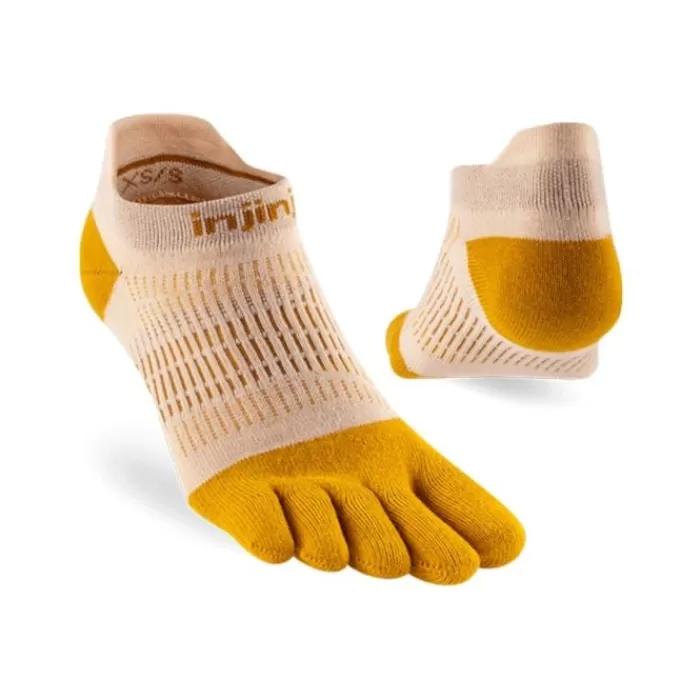 Injinji Run Light Weight No-show Amarillo Fashion