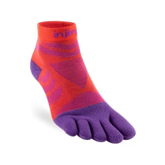 Injinji Ultra Run Midweight Mini Crew Rojo Cheap