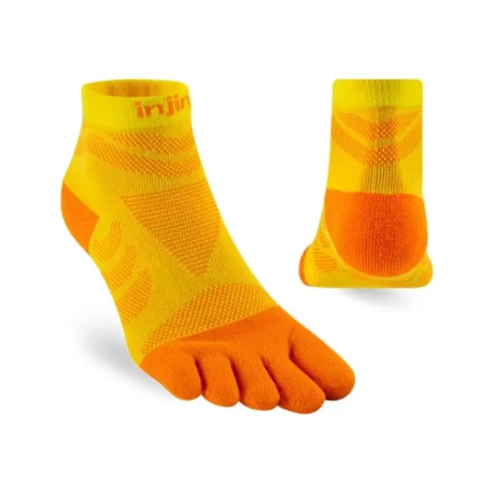 Injinji Ultra Run Midweight Mini Crew Amarillo Best Sale