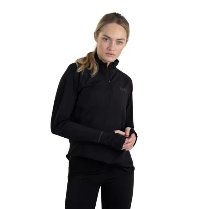 Lipati Calvus Zip Warm Shirt Negro Cheap