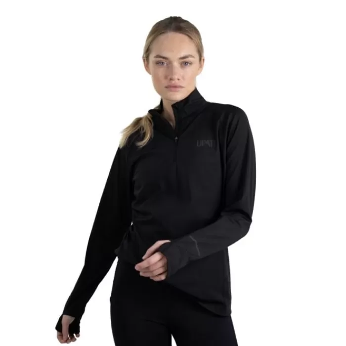 Lipati Calvus Zip Warm Shirt Negro Cheap