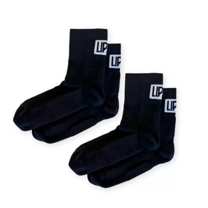 Lipati Mid 2-Pack Sock Negro Outlet