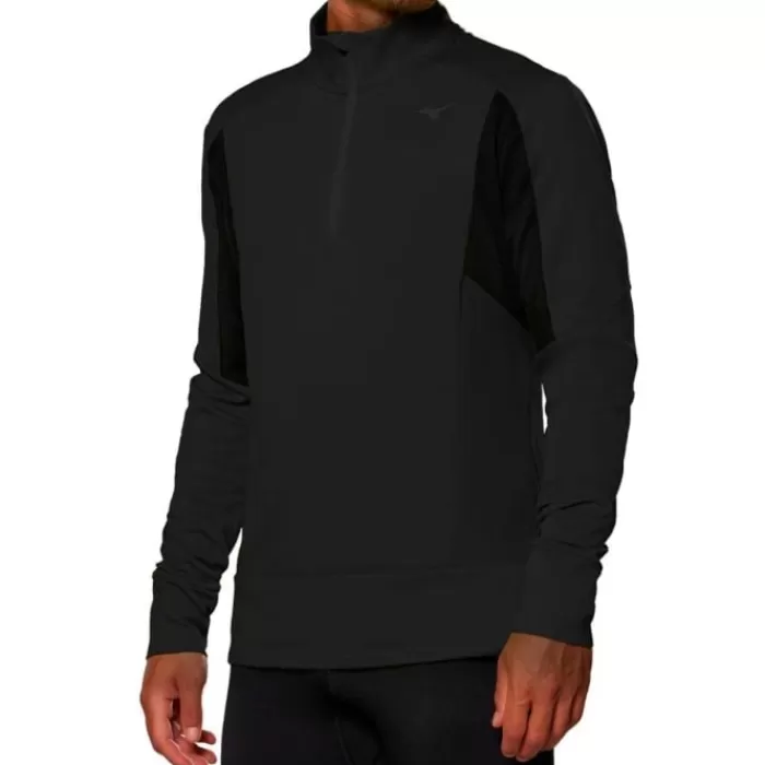 Mizuno Warmalite Half Zip Negro Flash Sale