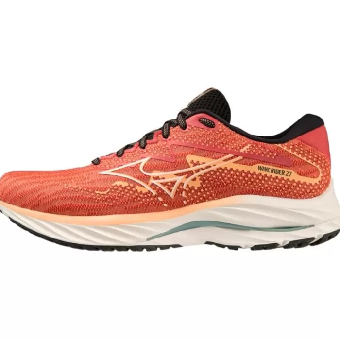 Mizuno Wave Rider 27 Rojo Best Sale