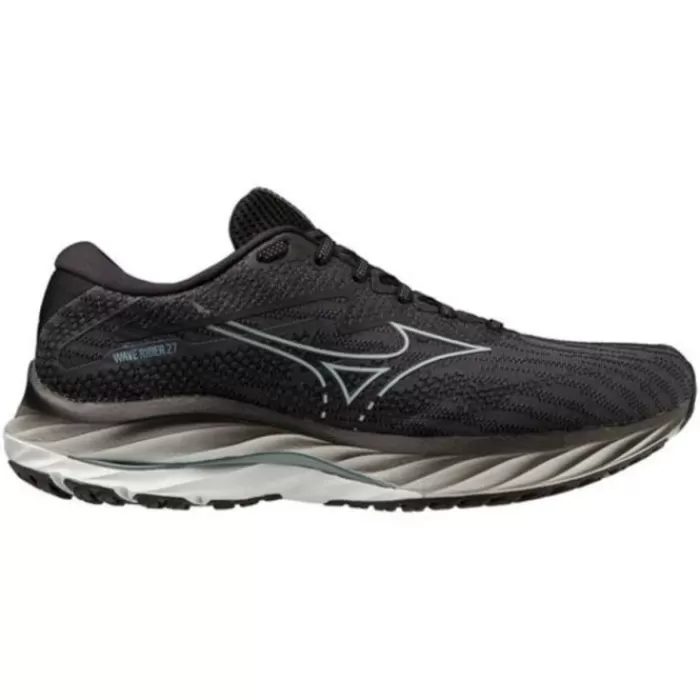 Mizuno Wave Rider 27 Wide Negro Cheap