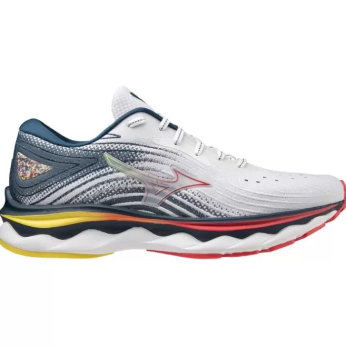 Mizuno Wave Sky 6 Blanco Outlet