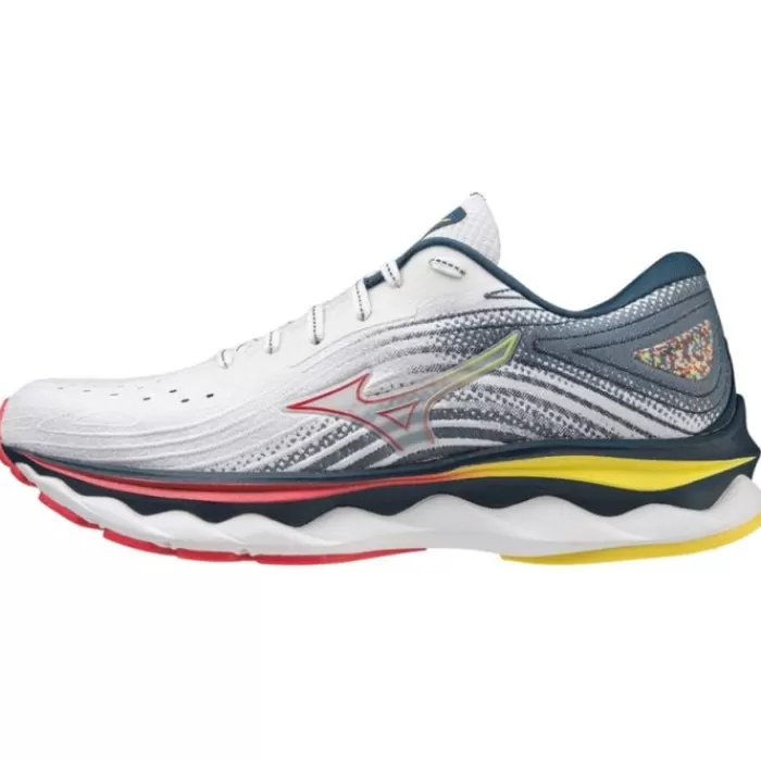 Mizuno Wave Sky 6 Blanco Outlet