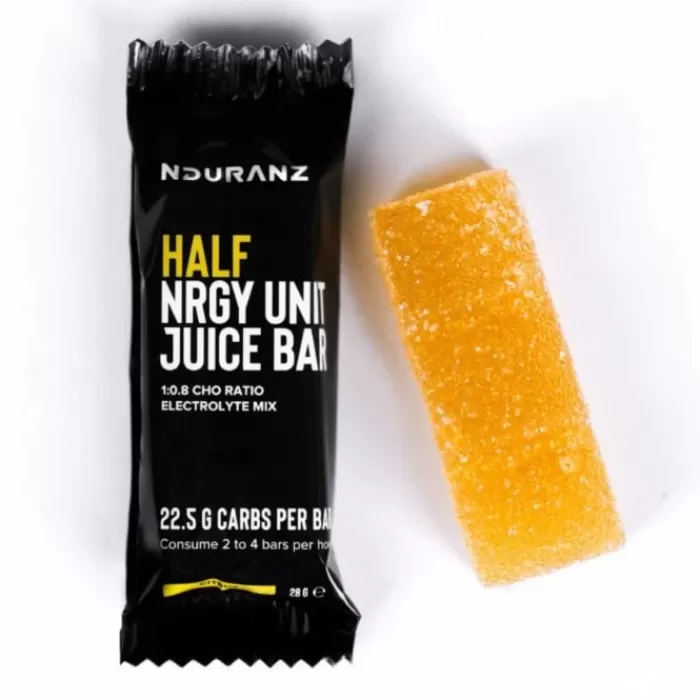 Nduranz Half Nrgy Unit Juice Bar 28 g - Box 12 Negro Store