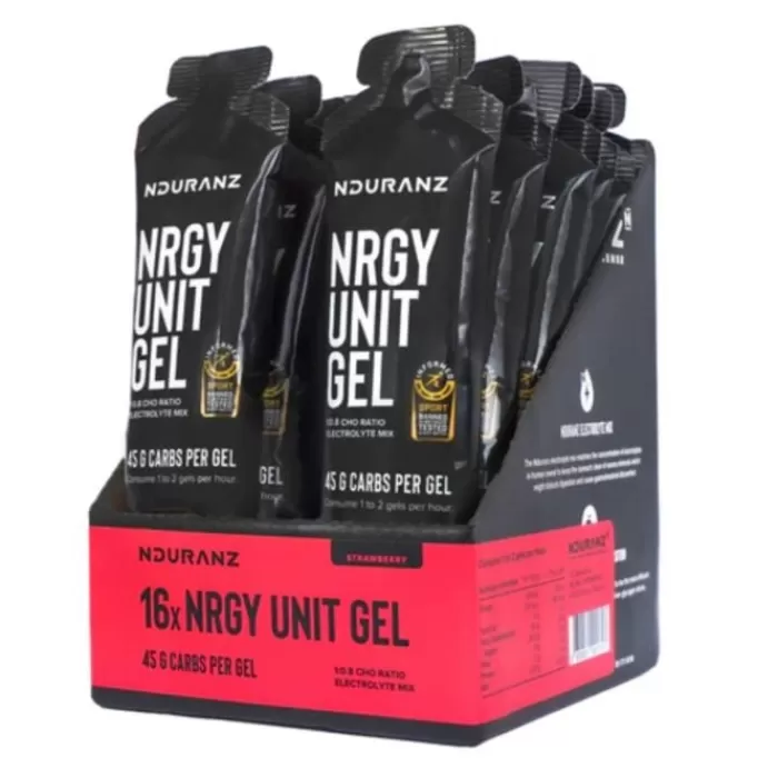 Nduranz Nrgy Unit Gel - Box 16 Negro Best